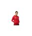 Sweat À Capuche Femme Rouge Vif Castore-1