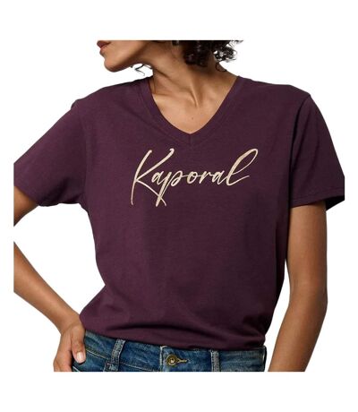 T-shirt Violet Femme Kaporal SIGNE - L