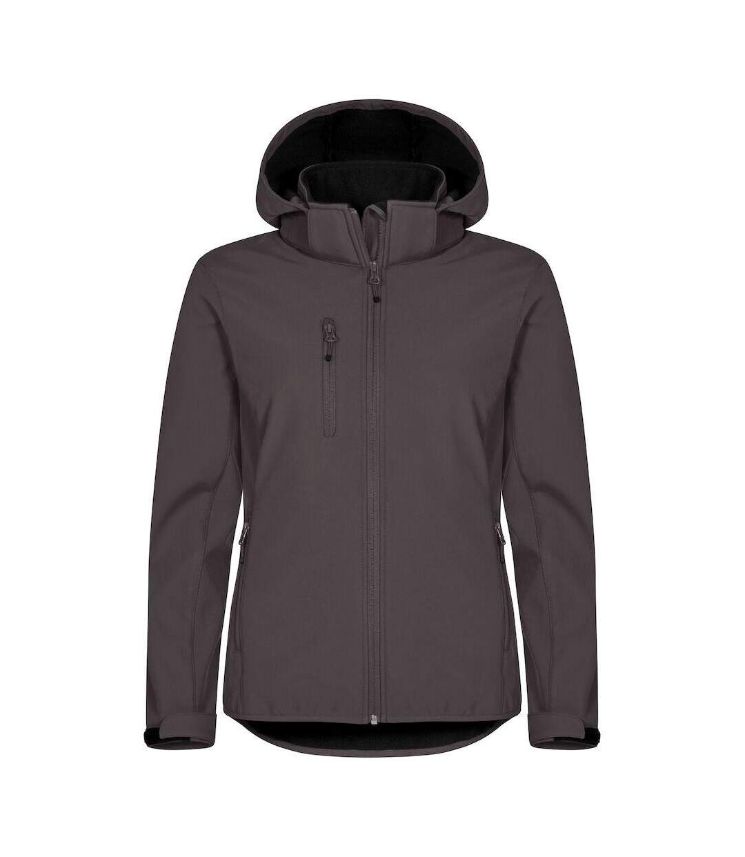 Veste Softshell Classic Femme Gris Foncé Clique-1