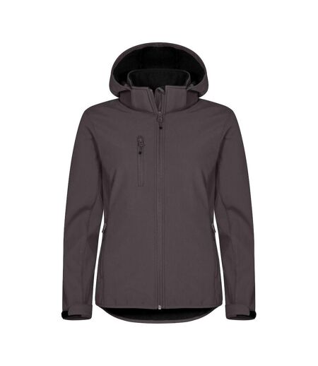 Veste Softshell Classic Femme Gris Foncé Clique