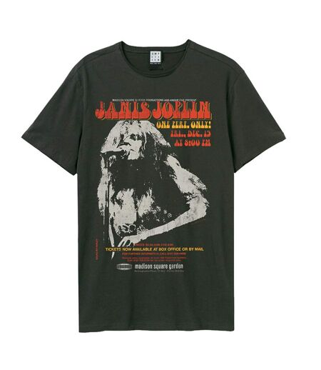 T-shirt madison square gardens adulte gris foncé Amplified