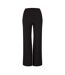 Womens/ladies Reyna Wide Leg Trousers Black Finery-1