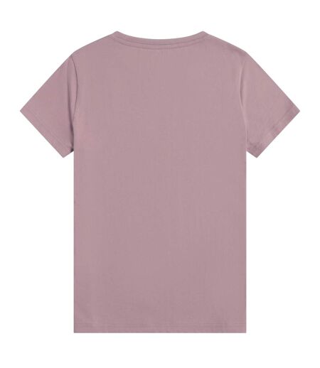 T-shirt Graphique Manches Courtes Cotswolds Femme Rose Mountain Warehouse