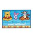 Tapis enfant Lavable 30° motif animaux WINNIE M