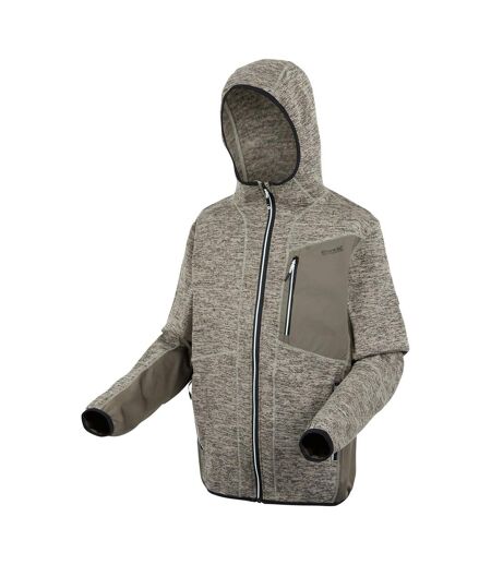 Mens Alven Full Zip Fleece Jacket Golden Sand Marl Regatta