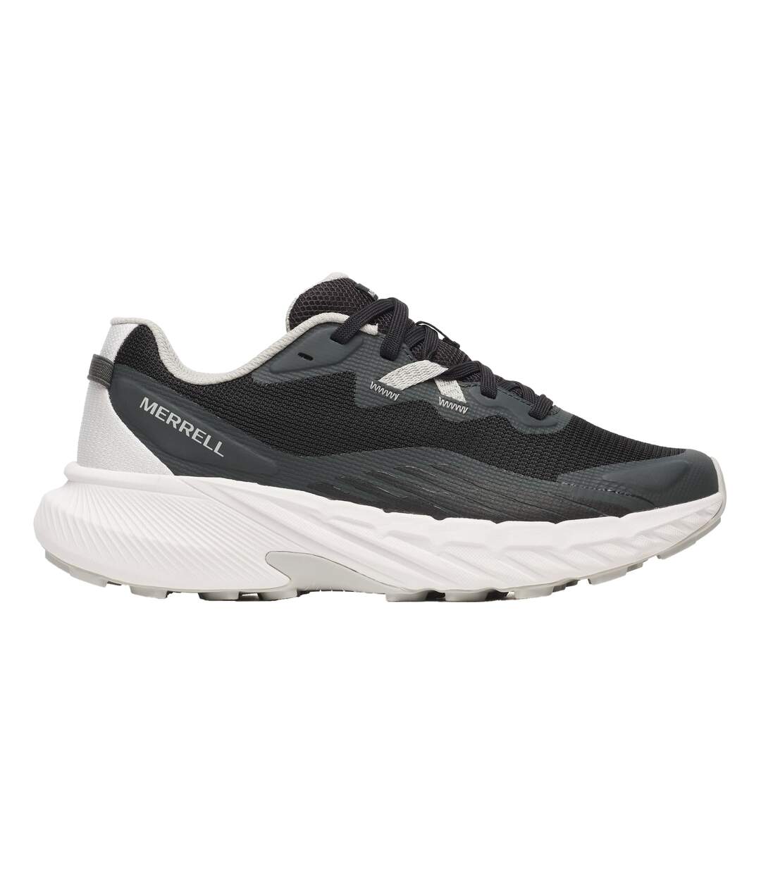 Womens/ladies Agility Off Road Shoes Black Merrell-1
