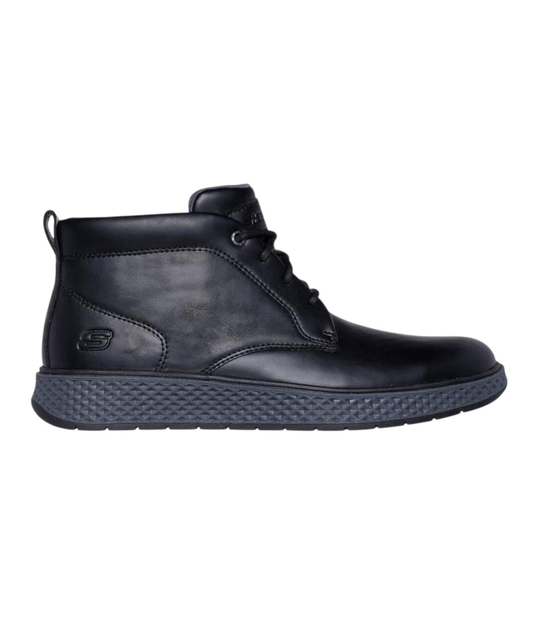 Bottines Burkett Homme Noir Skechers-1