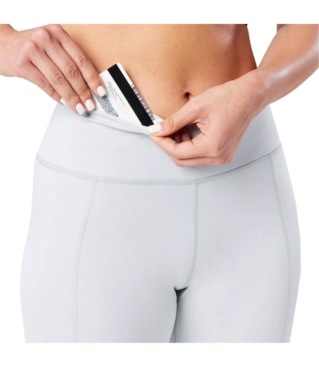 Legging Femme Gris Pâle Nathan-4