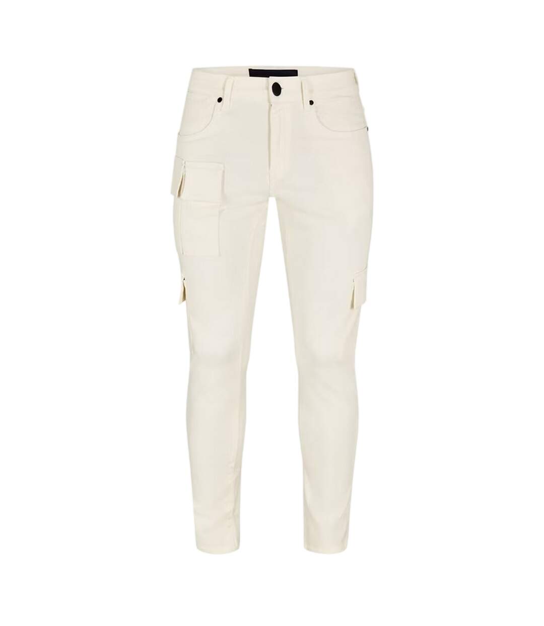 Mens Utility Denim Slim Jeans Off White Criminal Damage-1