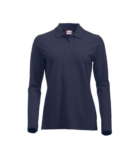 Polo Classic Marion Femme Bleu Marine Foncé Clique