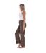Pack Of 2  Womens/ladies Fleece Leopard Print Lounge Pants  Multicoloured Keanu-1