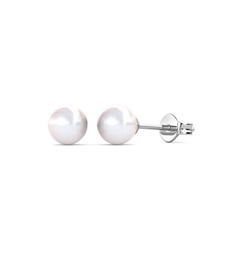 Boucles d'oreilles Full Moon Pearl - Perle d’imitation