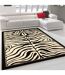 Tapis salon et chambre tissé motif animaux AF1 ZEBRO