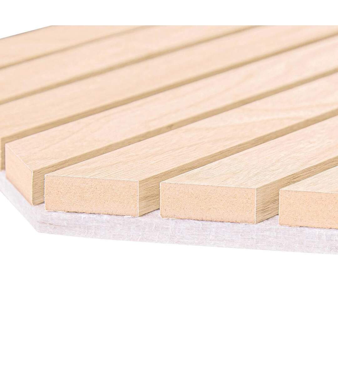 Lot de 3 Panneaux Déco Hexagonal Colva 30x26cm Beige-3