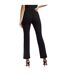 Womens/ladies 5 Pockets Straight Leg Jeans Black Good American-2