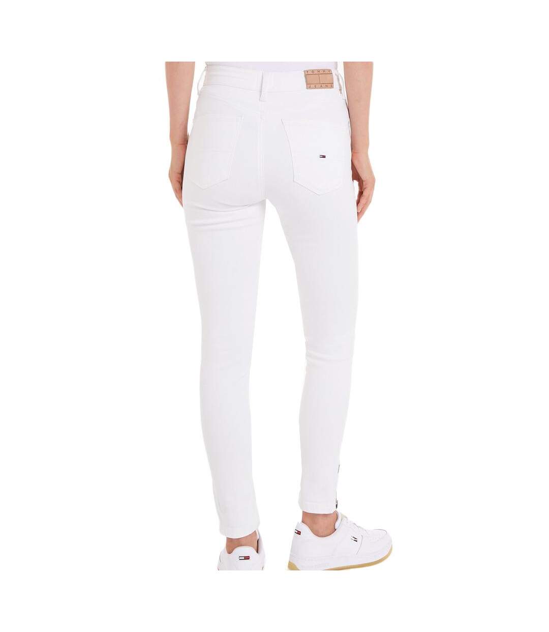 Jean Skinny Blanc Femme Tommy Hilfiger Nora - W27-L32