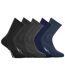 5 paires de chaussettes de ville homme chinées  Angelo Pierre Cardin-1