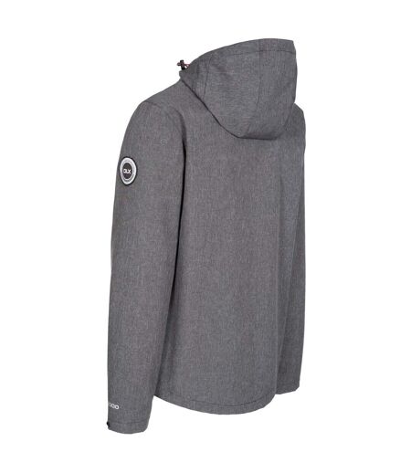 Trespass Mens Gabe Waterproof Softshell Jacket (Black Marl) - UTTP4991