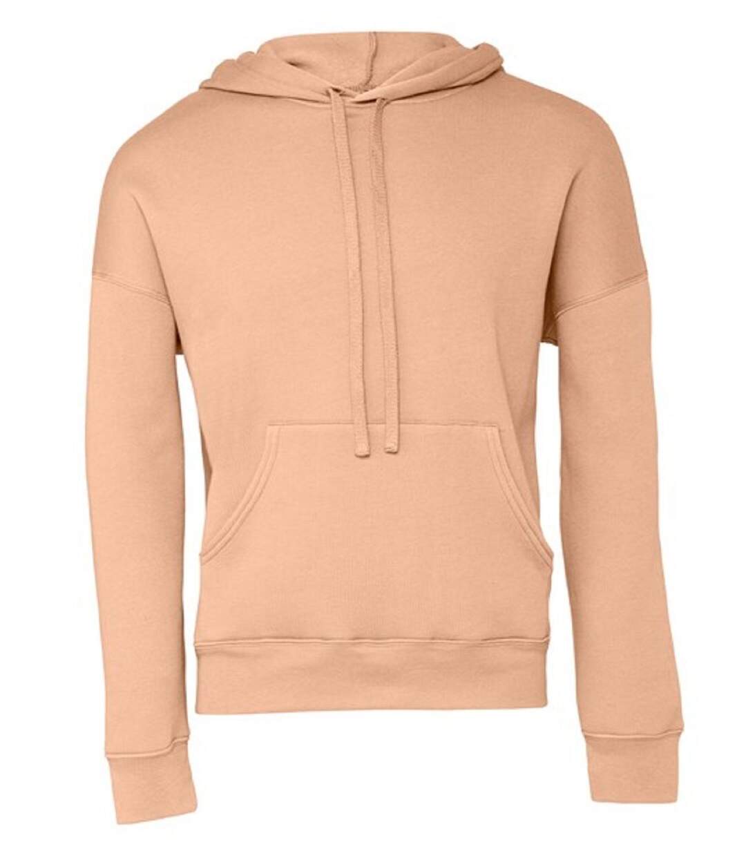 Sweat-shirt à capuche - Unisexe - 3729 - orange pêche-2