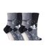 6 Paires Chaussettes Femme Coton sans Élastique-1