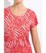 T-shirt col rond manches courtes imprimé-3