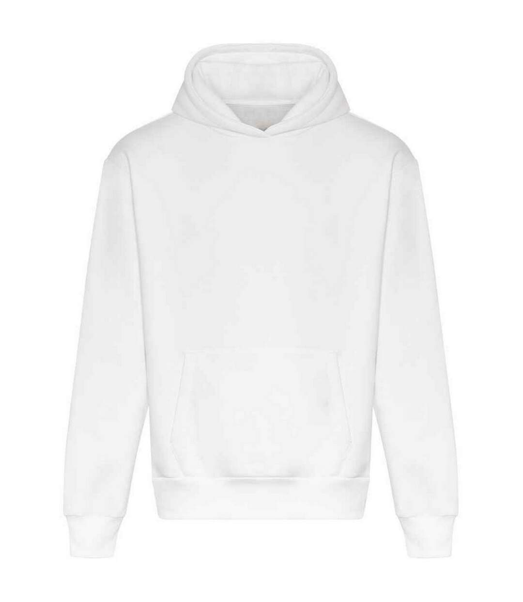 Unisex Adult Signature Heavyweight Hoodie White Awdis-1