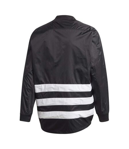 Haut De Survêtement Rugby Style Vent Homme Noir Adidas