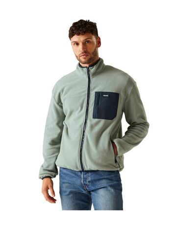 Mens Frankie Full Zip Fleece Jacket Glacier Navy Regatta