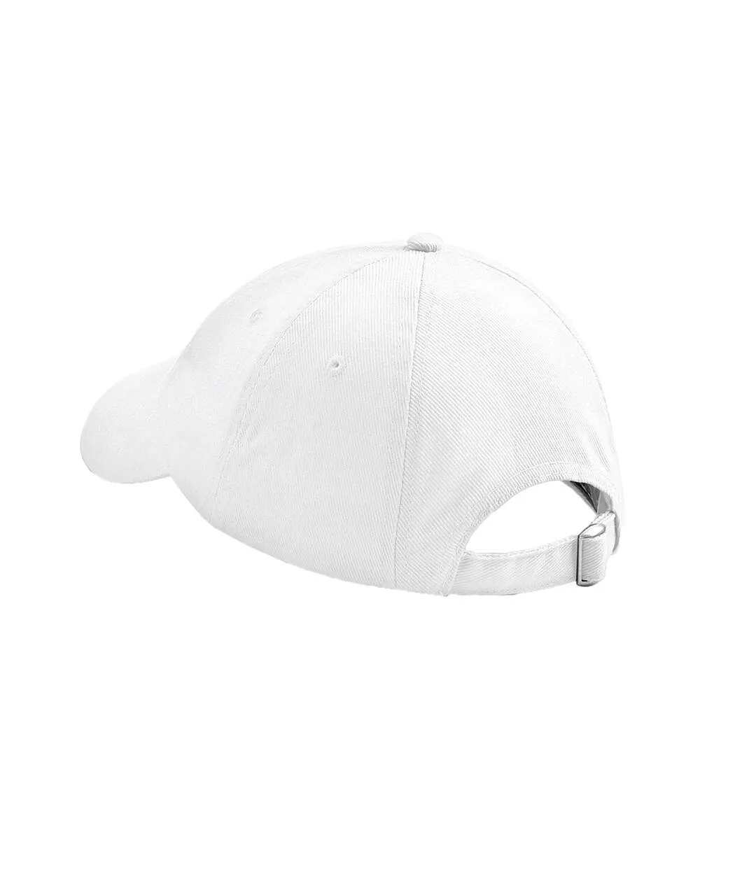 Casquette À Profil Bas Unisexe Adulte Heavy Drill Blanc Beechfield-2