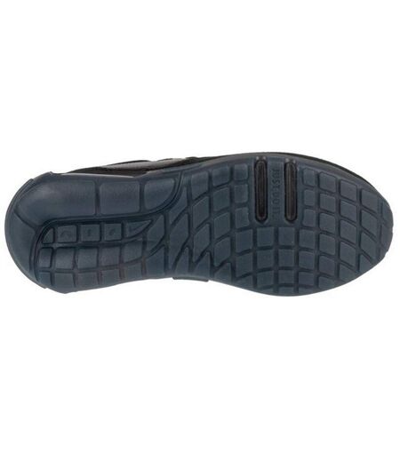 Childrens/kids Air Max Motif Suede Trainers Black Nike