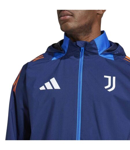 Mens Tiro 24 Competition Juventus Fc Tracksuit Top Team Navy Blue Adidas