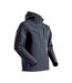 Mens Customised Stretch Hooded Soft Shell Jacket Dark Navy Mascot-2