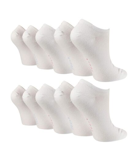 Wildfeet - 10 Paires Femme Chaussettes Bambou Basses Unies
