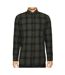 Chemise Noire/Kaki Homme Jack and Jones Chester - M