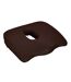 Coussin de Posture Spécial Coccyx 42cm Marron-1