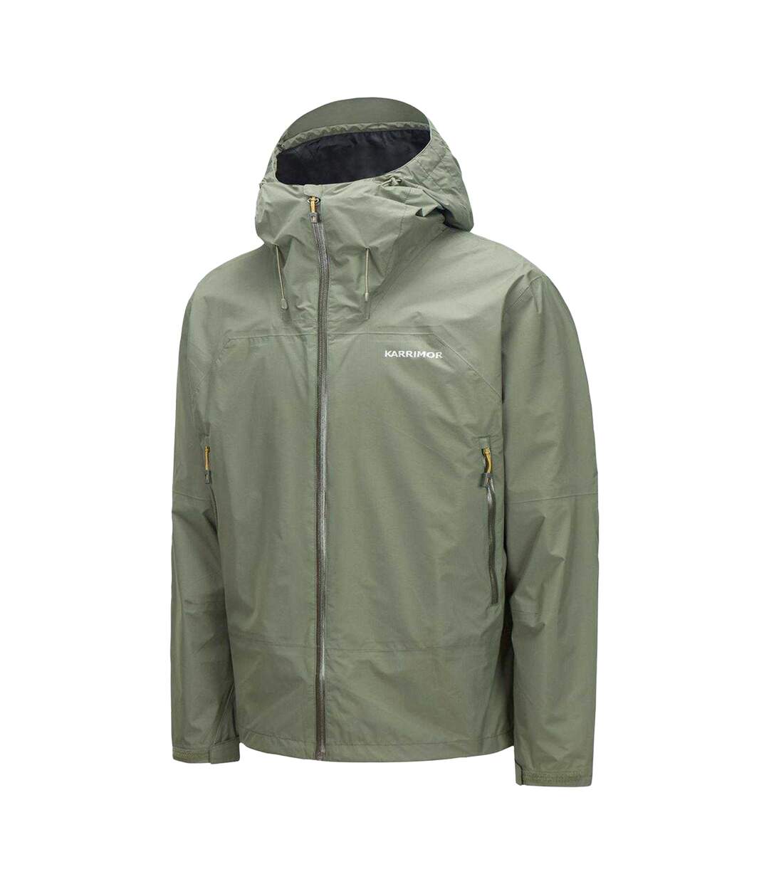 Mens Hot Rock Weathertite Waterproof Jacket Dusty Olive Karrimor-3