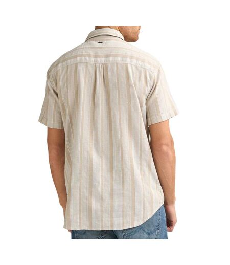 Chemise beige homme petrol industries sleeve