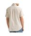 Chemise beige homme petrol industries sleeve-2