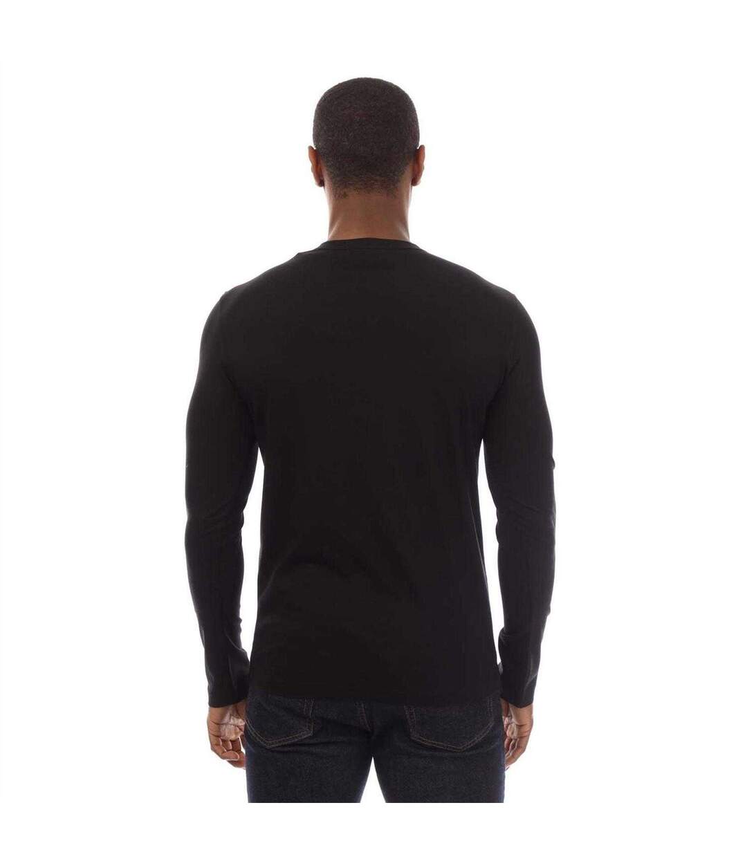 T-shirt Manches Longues Homme Noir Belstaff-2