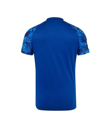 Mens Odi 2025 England Cricket Cricket Shirt True Blue Blue Castore