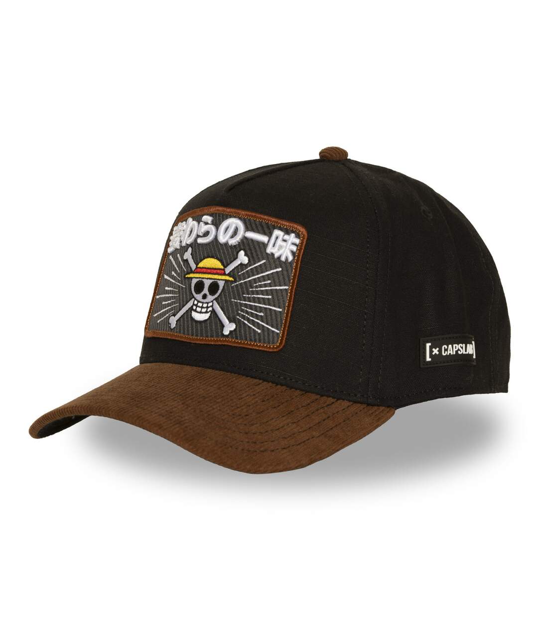 Casquette Trucker avec patch One Piece Mugiwara Capslab-1