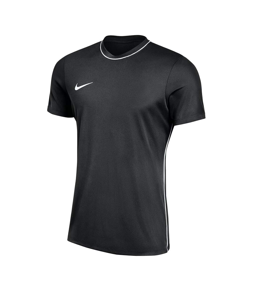 Maillot Manches Courtes Motif/style Passepoil Contrasté Park Homme Noir Nike-2
