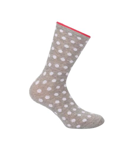 Chaussettes Femme Noir Gris Rose Lee