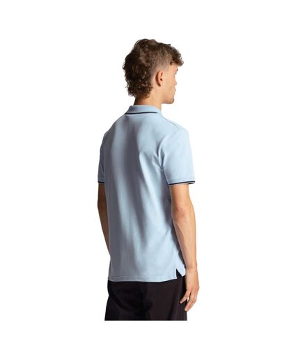 Polo homme bleu clair / bleu marine foncé Lyle & Scott Lyle & Scott