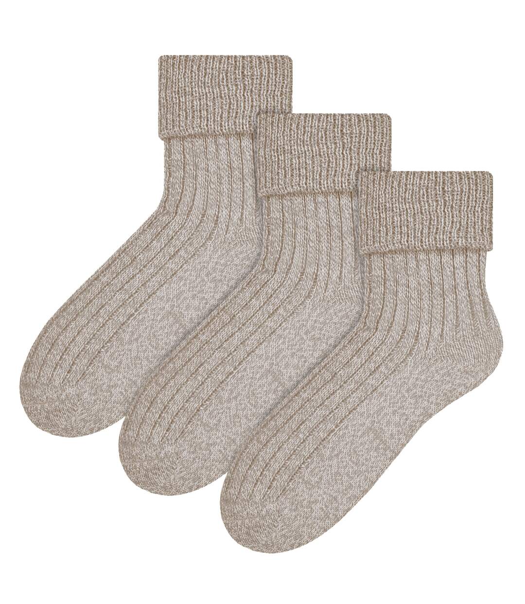 Steven - 3 Paires Femme Chaussettes Lit Laine Hiver | Chaussettes Doux Respirant-1