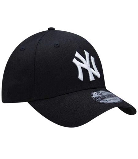 Embroidered Logo Adjustable Baseball Cap Black New Era