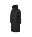 Doudoune Motif/style Long Femme Noir Firetrap-1