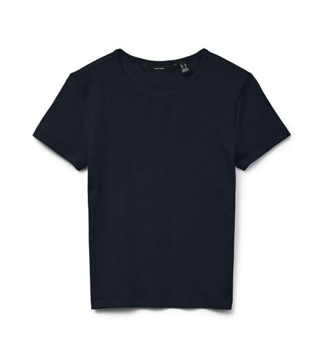 T-shirt noir femme vero moda chloe - xxl