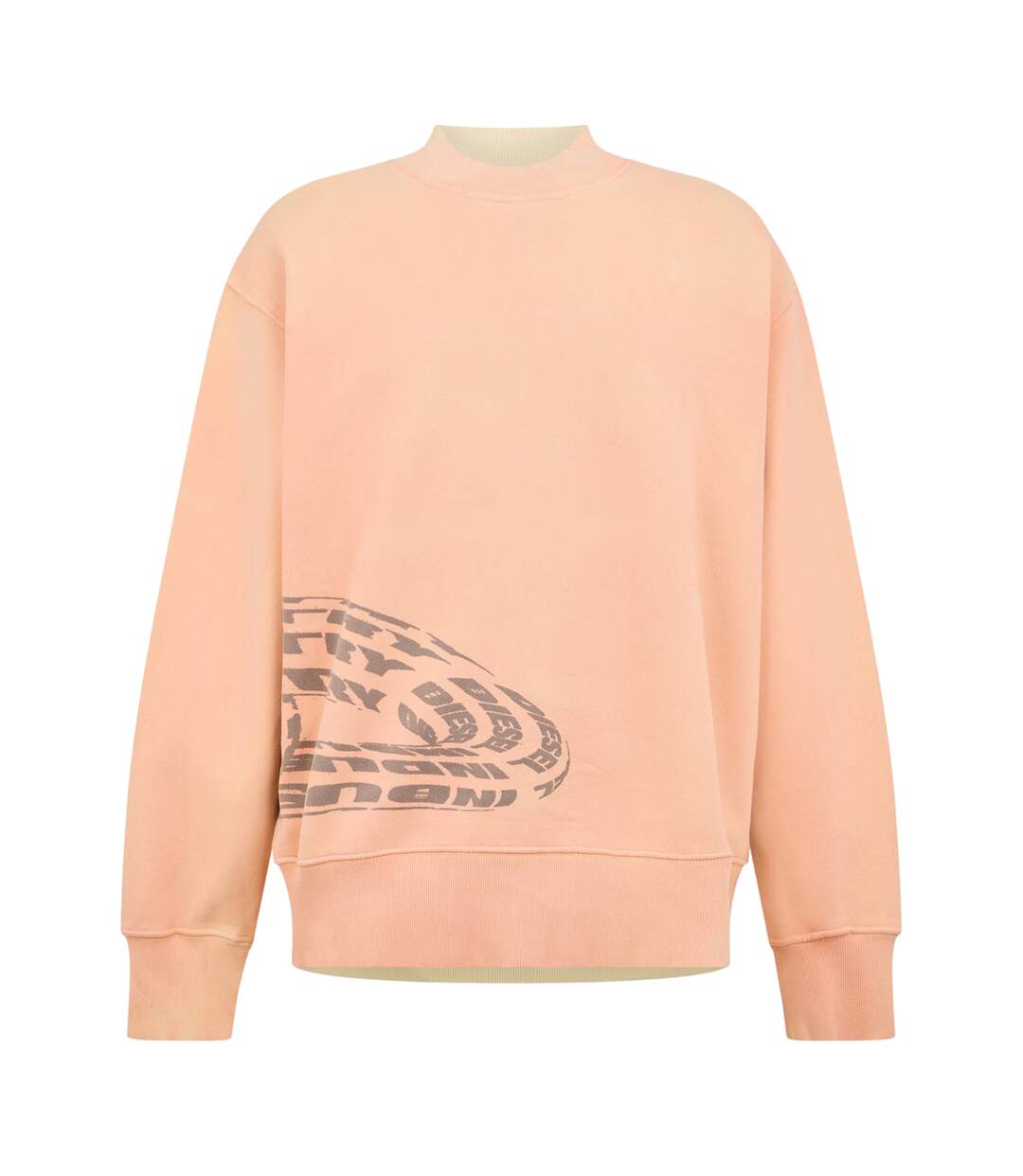 Sweat Motif/style Imprimé Graphique Homme Beige Diesel-1