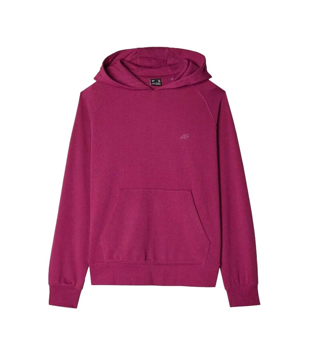 Sweat À Capuche Wmm00tswsf1468 Femme Violet 4F-2